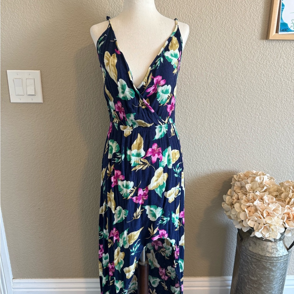 Floral V-Neck Dress